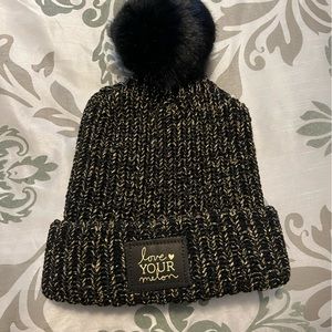 Love Your Melon Pom Beanie